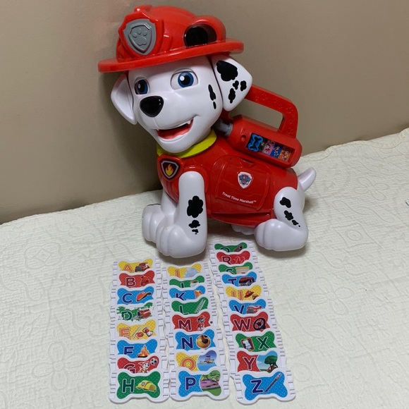 VTech Treat-Time Marshall Interactive Toy by Paw Patrol - Picture 3 of 11